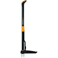 Fiskars Extractor de maleza- Longitud: 1 m- Negro-Naranja- Xact- 1020126